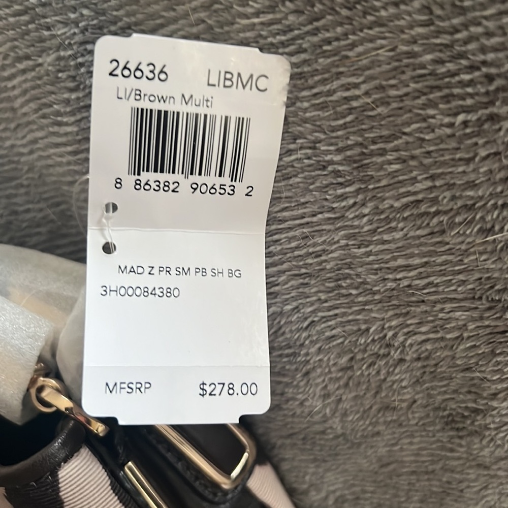 New with tags: Coach Zebra print purse - Picture 2 of 7